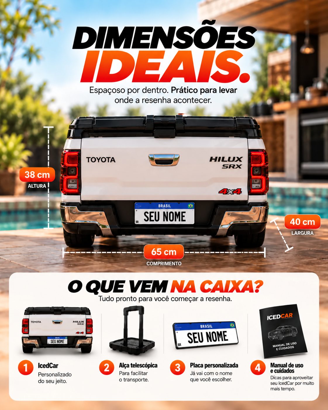 Mini Cooler IcedCar – Cooler dos Apaixonados por Carros & Churrasco
